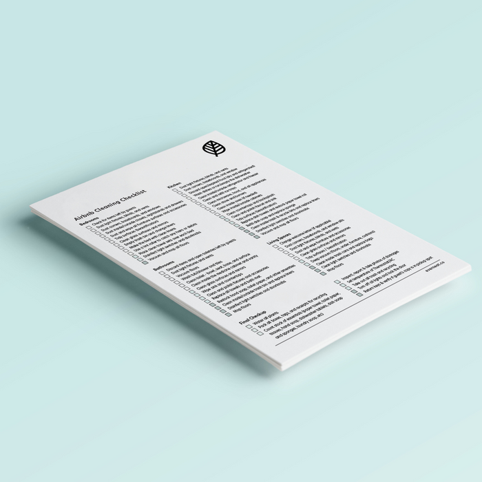 Airbnb Cleaning Checklist