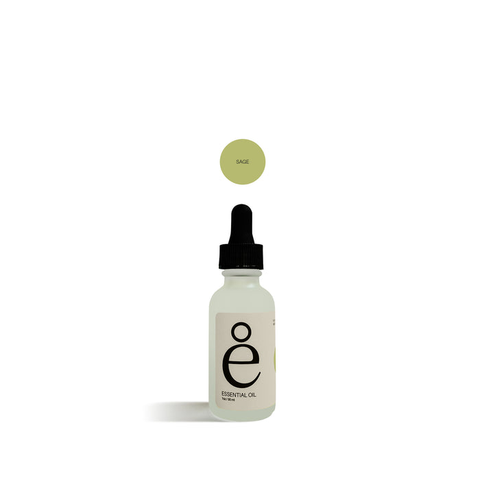 Sage Essential Oil Blend - Glass Dropper (1oz)