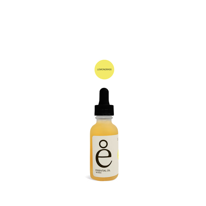 Lemongrass Essential Oil - Glass Dropper (1oz)