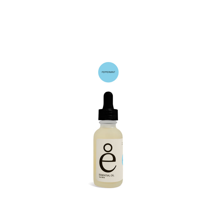 Peppermint Essential Oil - Glass Dropper (1oz)