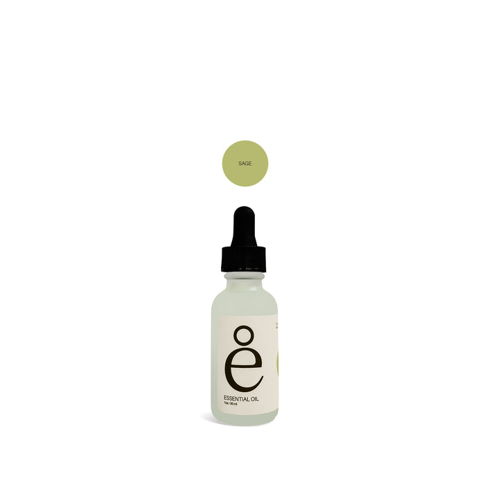 Sage Essential Oil Blend - Glass Dropper (1oz)