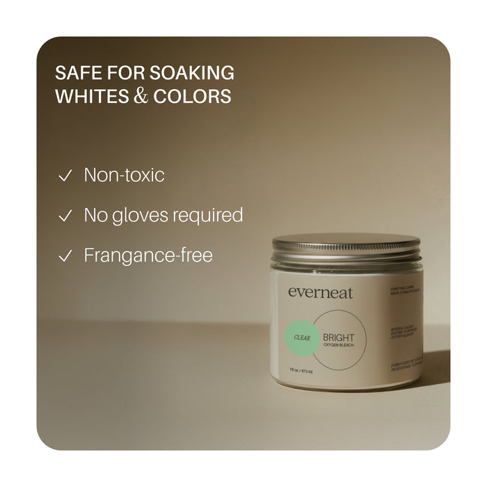 Bright Oxygen Bleach - Plastic Jar (16oz)
