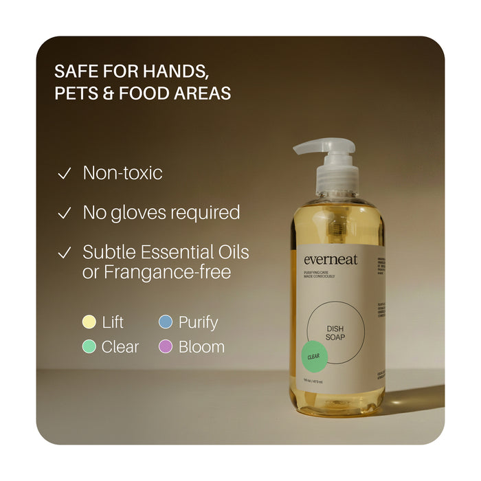 Dish Soap - Plastic Bottle (16oz)