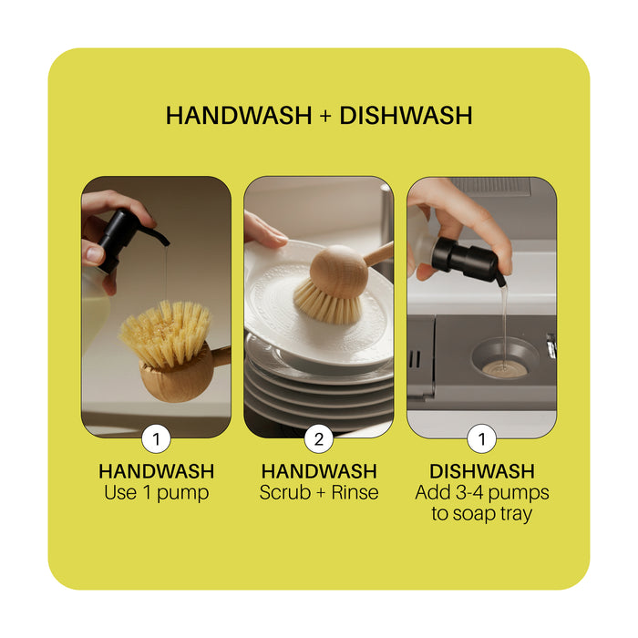 Dish Soap - Glass Bottle (16oz) (Retail)