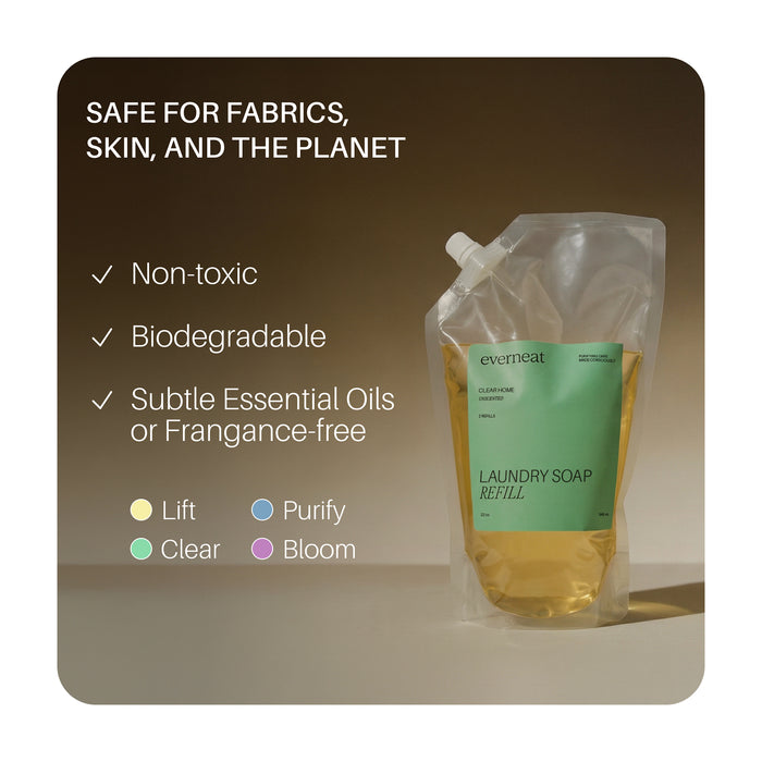 Laundry Soap Refill - Pouch (32oz)