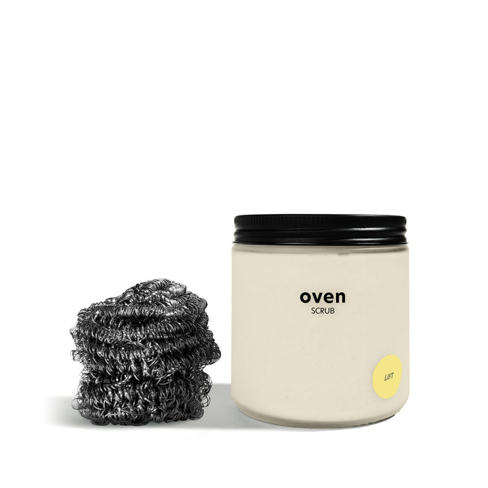 Oven Scrub - Glass Jar (16oz)