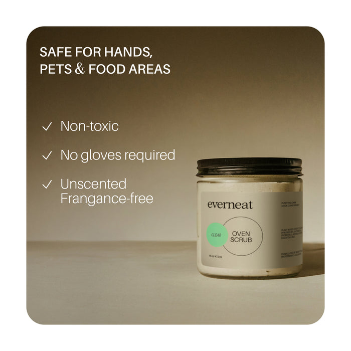 Oven Scrub - Glass Jar (16oz)