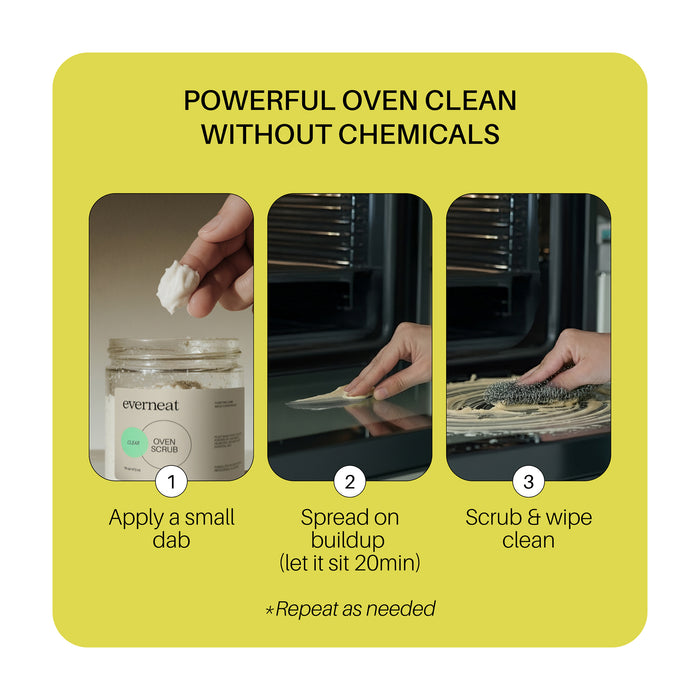 Oven Scrub - Glass Jar (16oz)