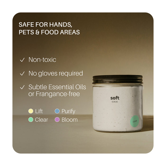Soft Scrub - Glass Jar (16oz)